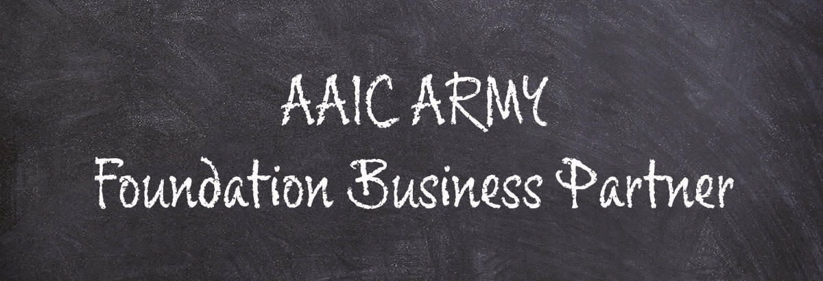 AAIC Army Fundation header